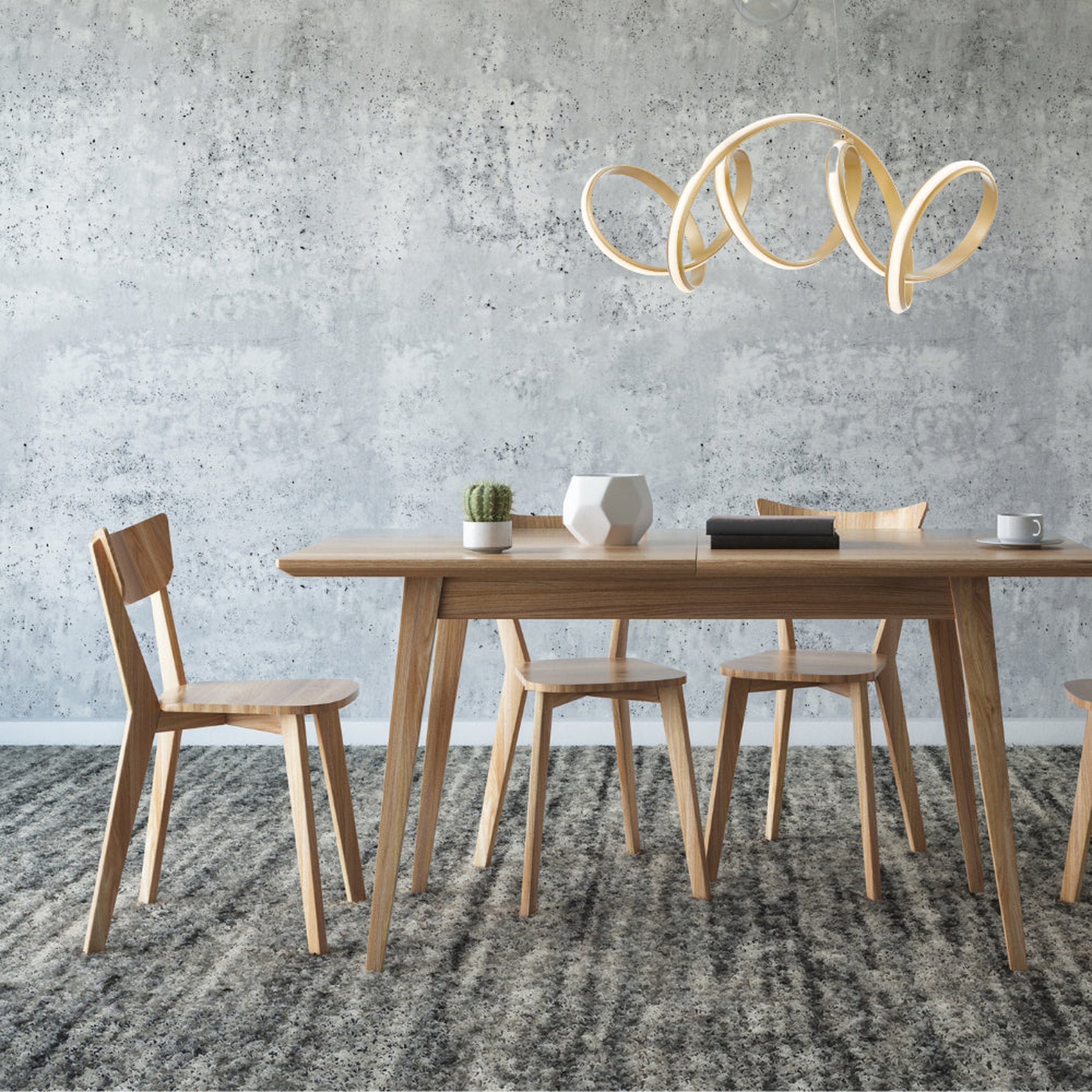 Seville LED Chandelier Gold