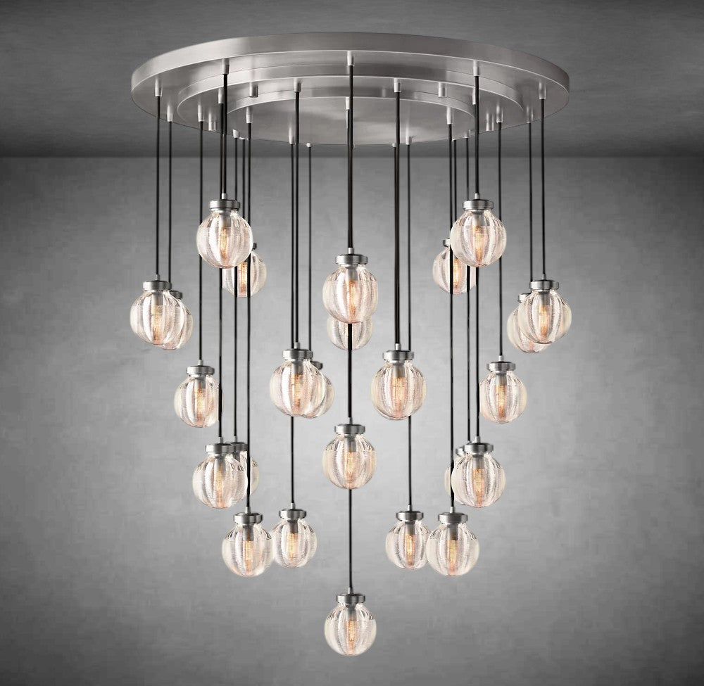 Peal Round Chandelier 38"48"60"