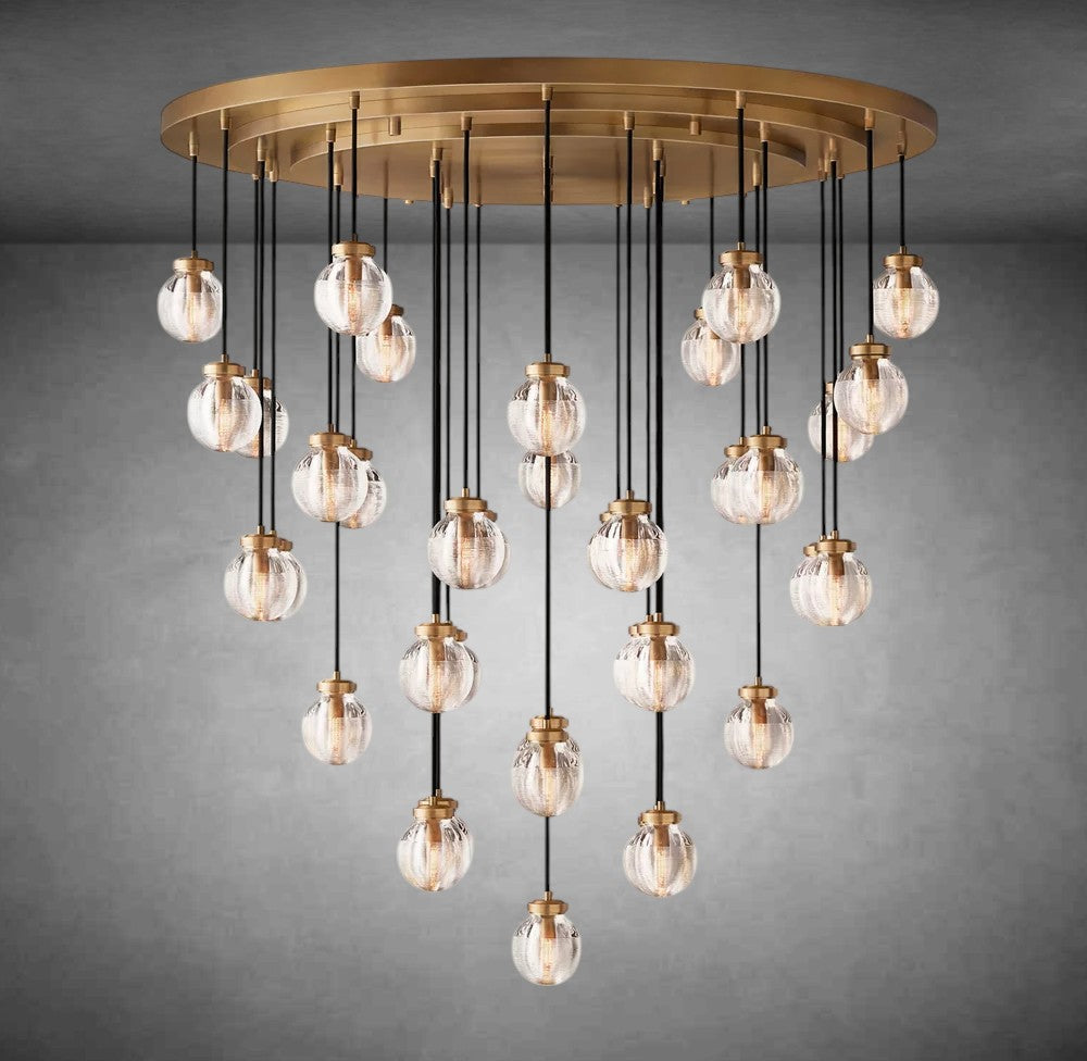 Peal Round Chandelier 38"48"60"