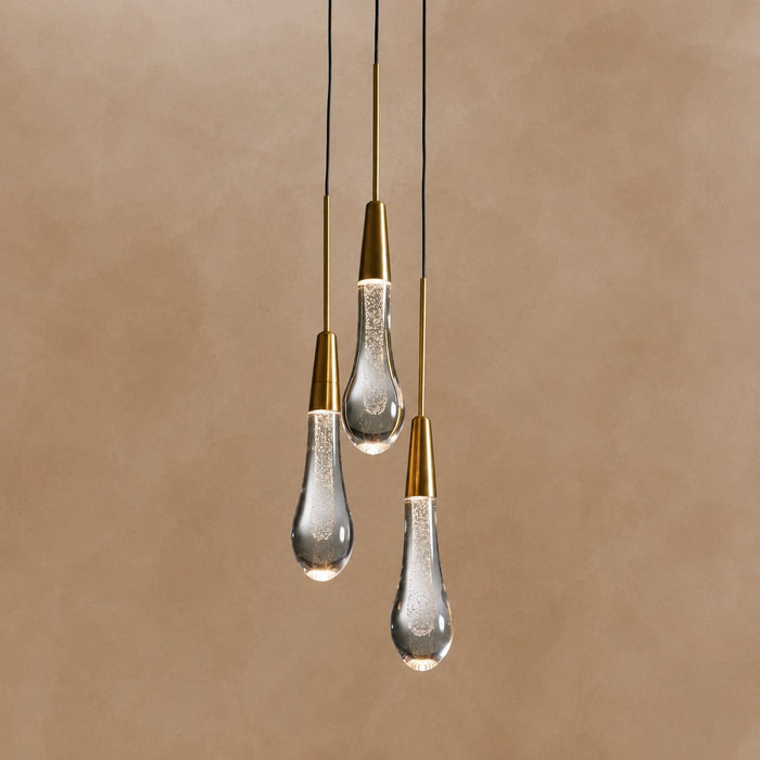 Sorenza Modern 3 Light Round Chandelier Lighting