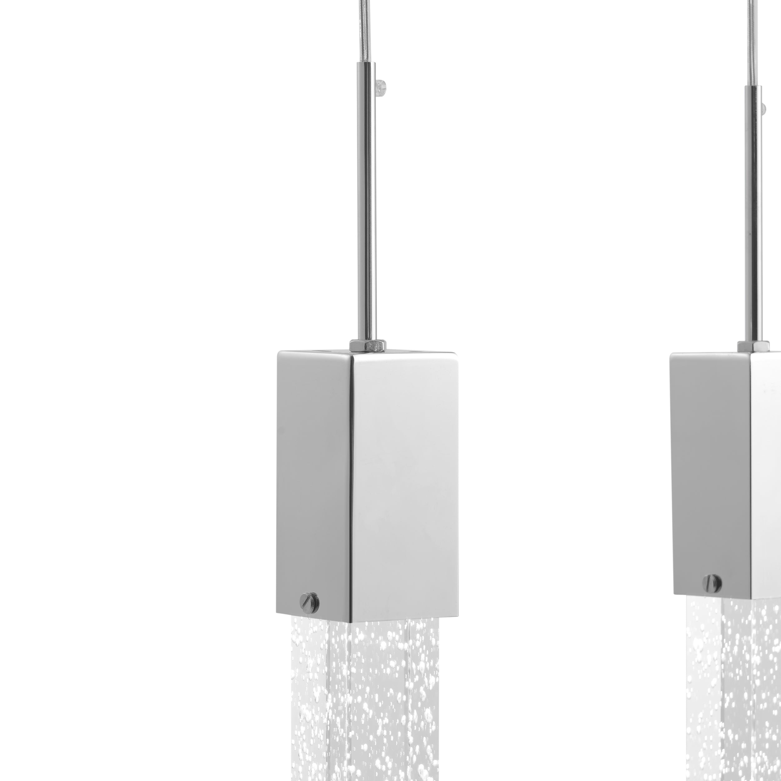 Sparkling Night Adjustable Crystal Chandelier 5 Light