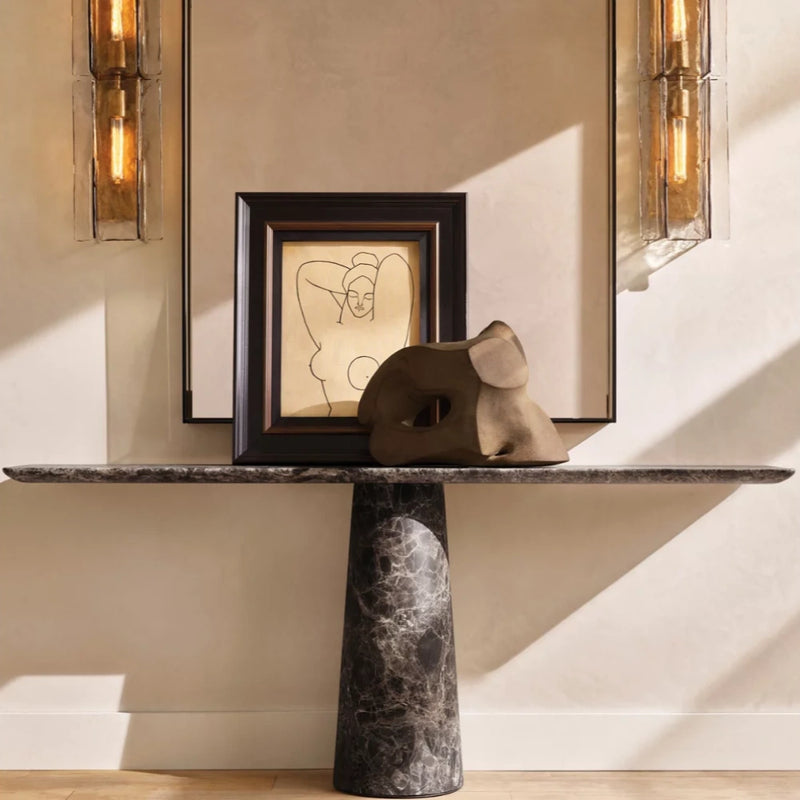 Lattice Glass Sconce 15"