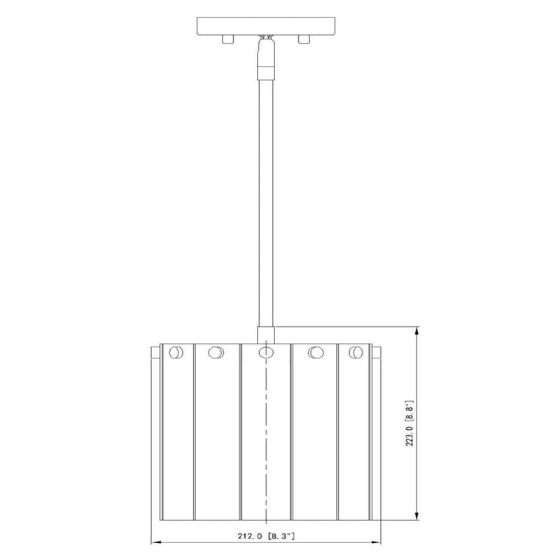 Z-Lite Glass Pendant Light