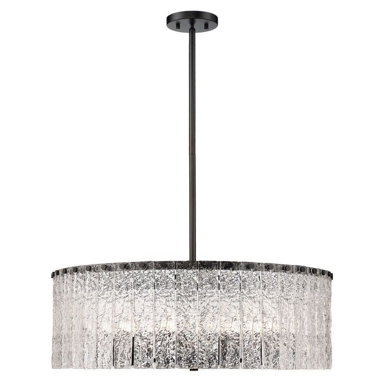 Haloire Round Glass Chandelier