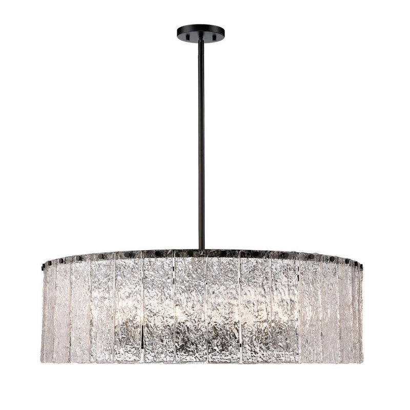 Haloire Round Glass Chandelier