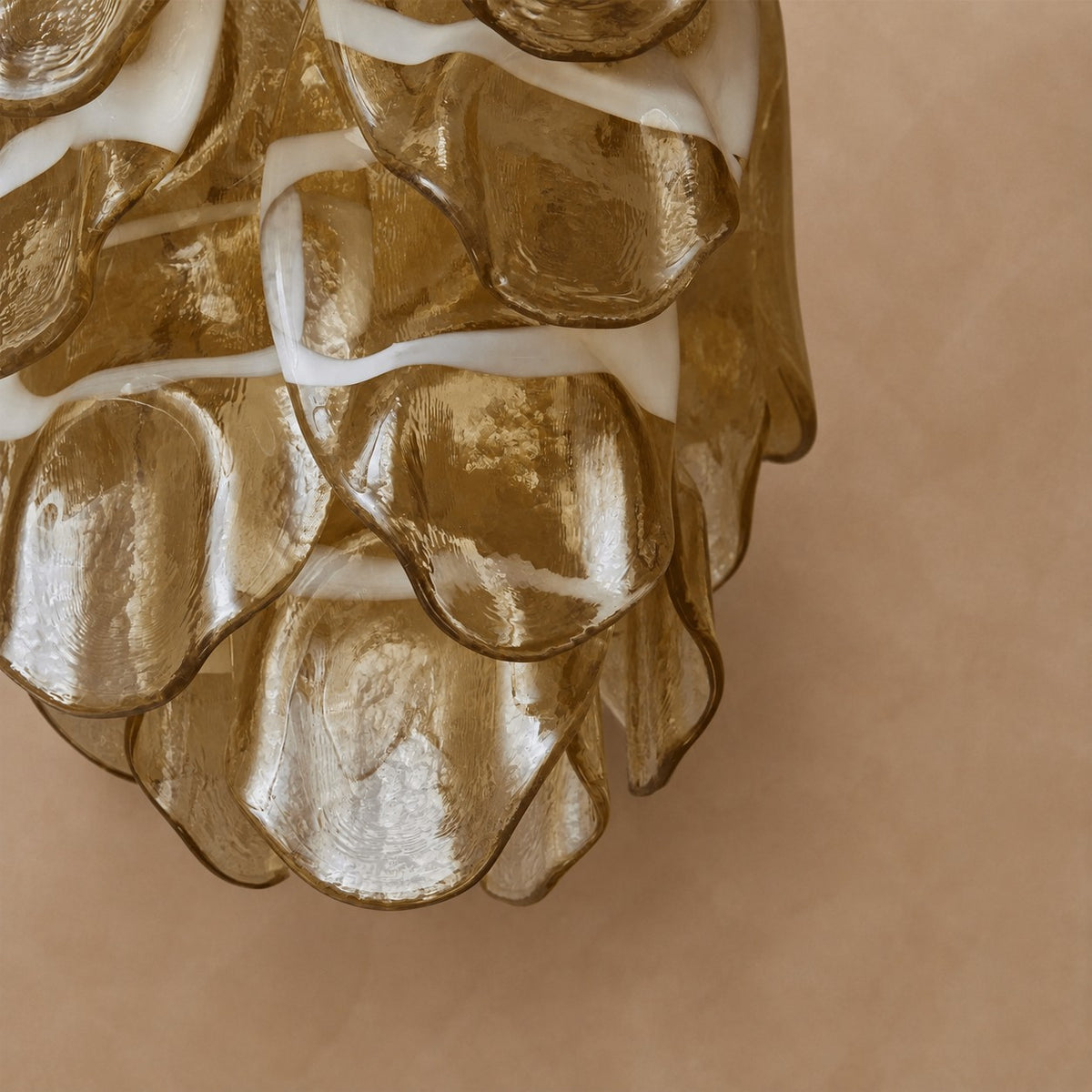 Vivara Glass Chandelier 39.4"