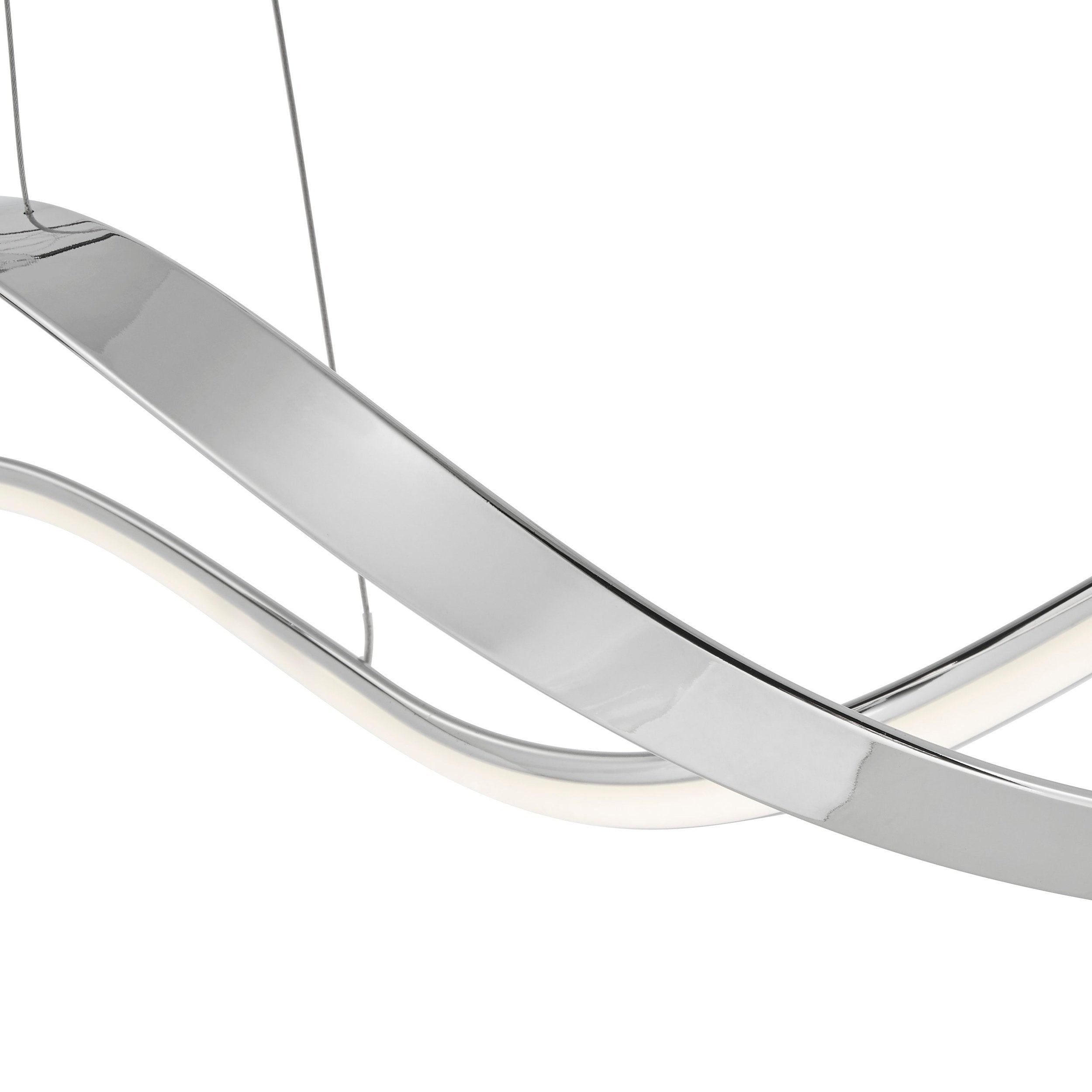 Xiamen LED Adjustable Chandelier Chrome