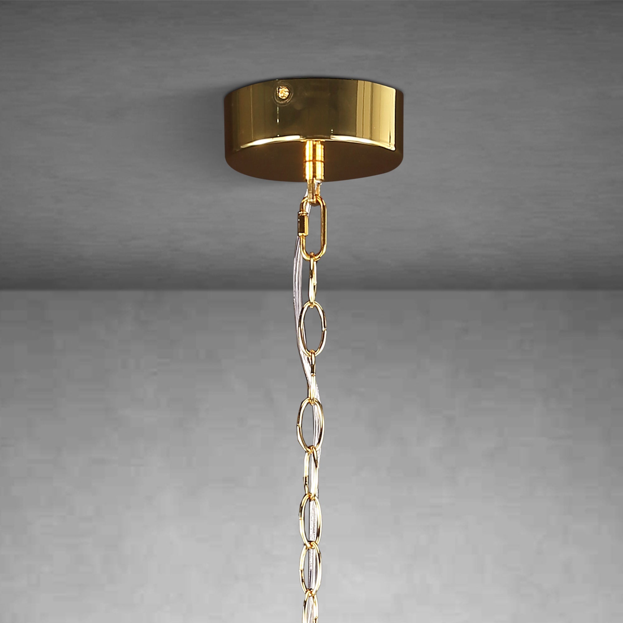 Modern Crystal Leaf Chandelier