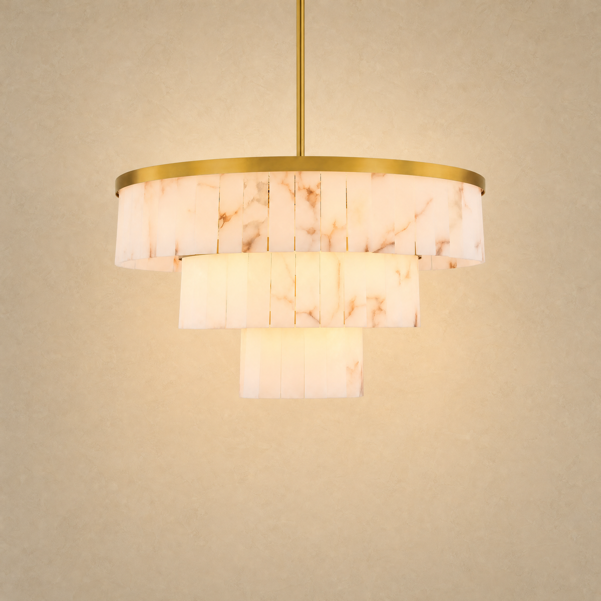 Pendant Light in gold