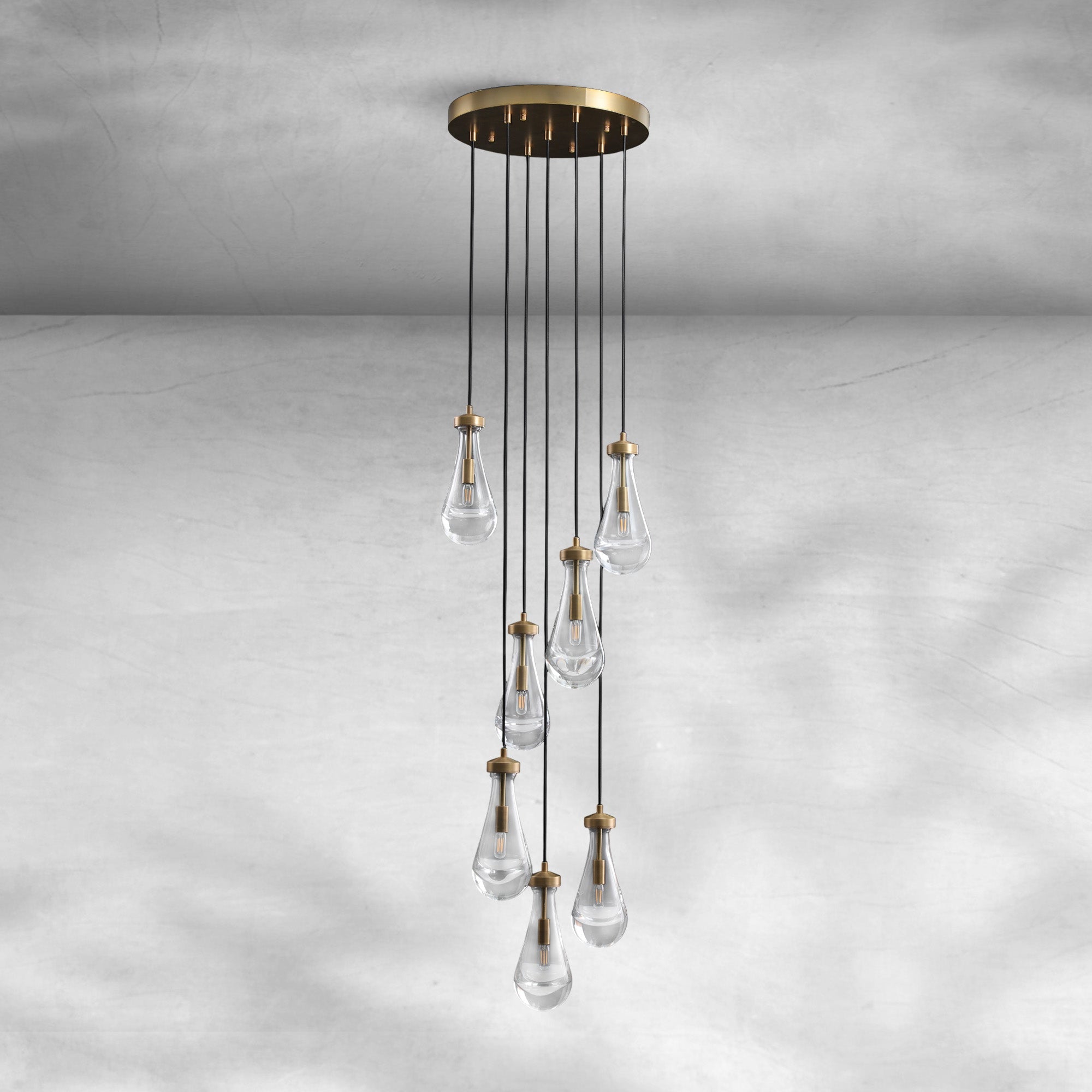 Modern Raindrop Pendant Light