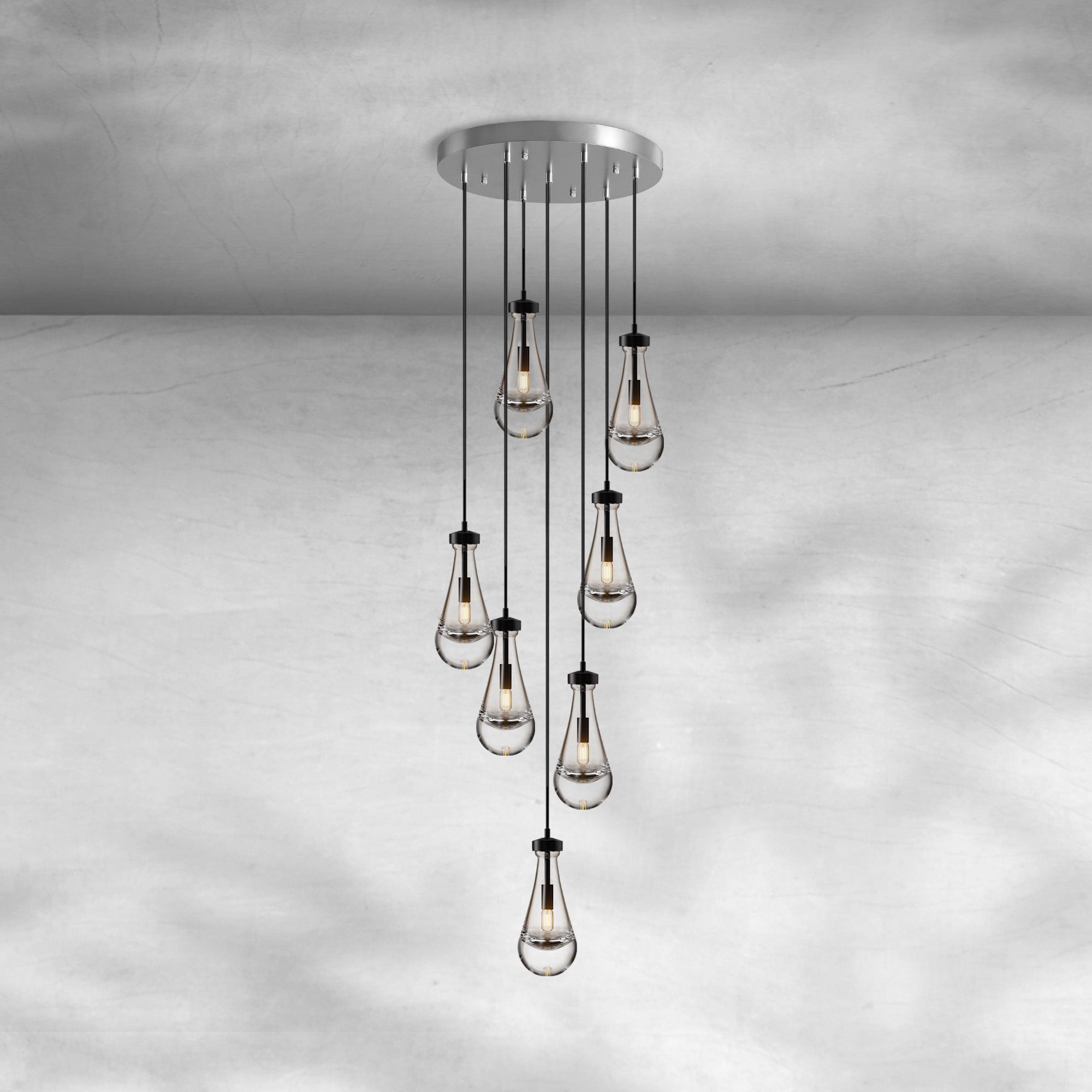 Modern Raindrop Pendant Light