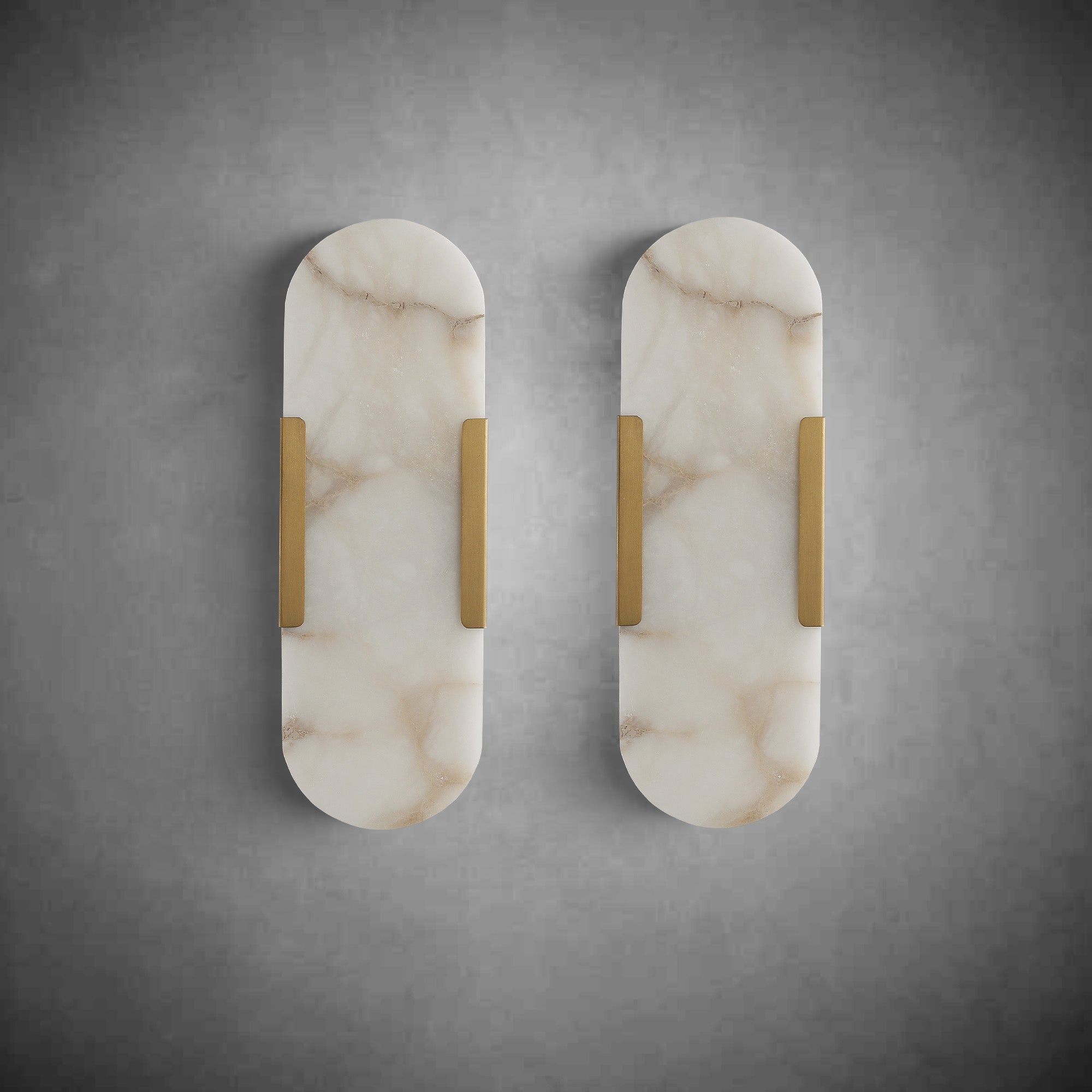 Alabaster Wall lamp Set (2 Pieces)
