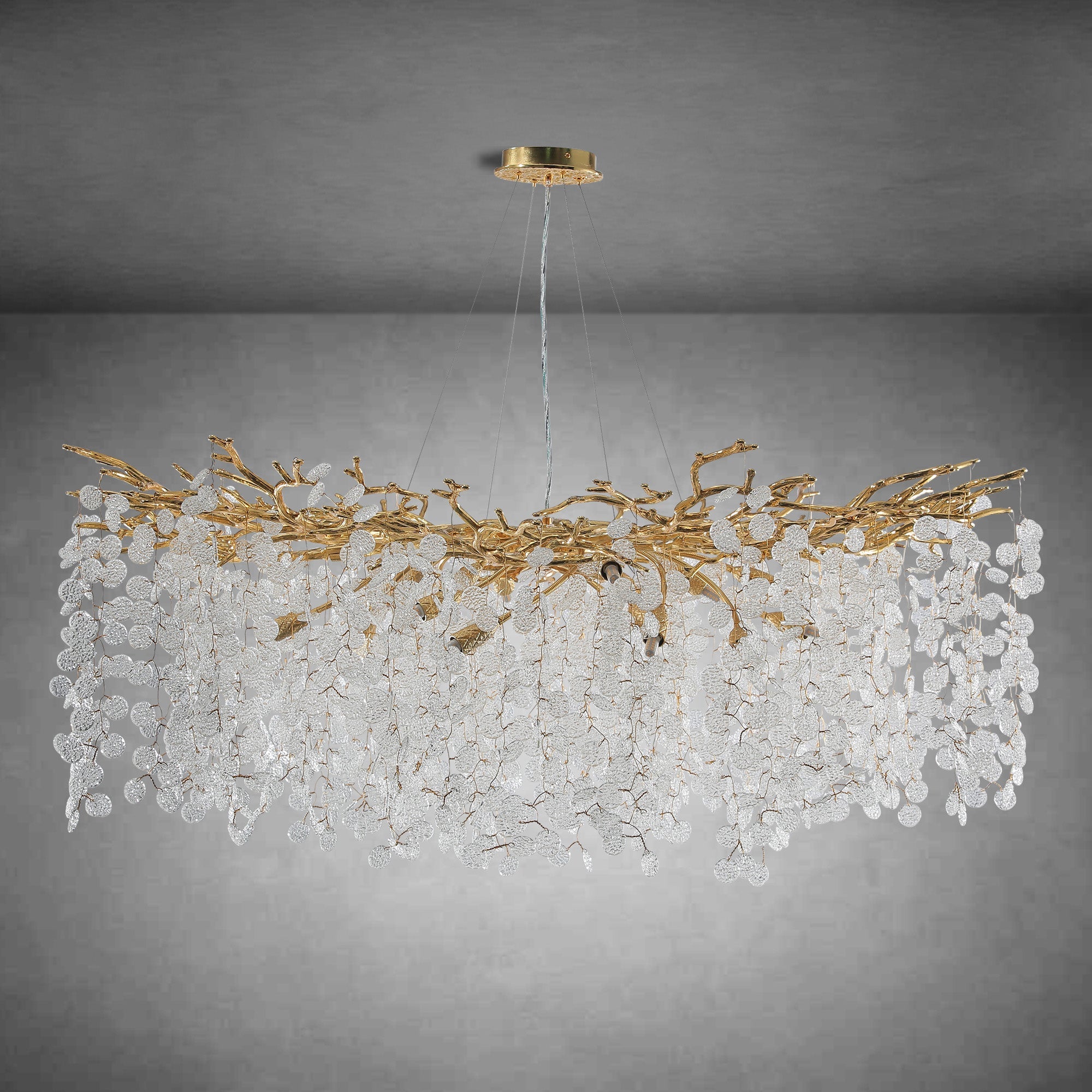 Modern Tree Branch Chandelier
