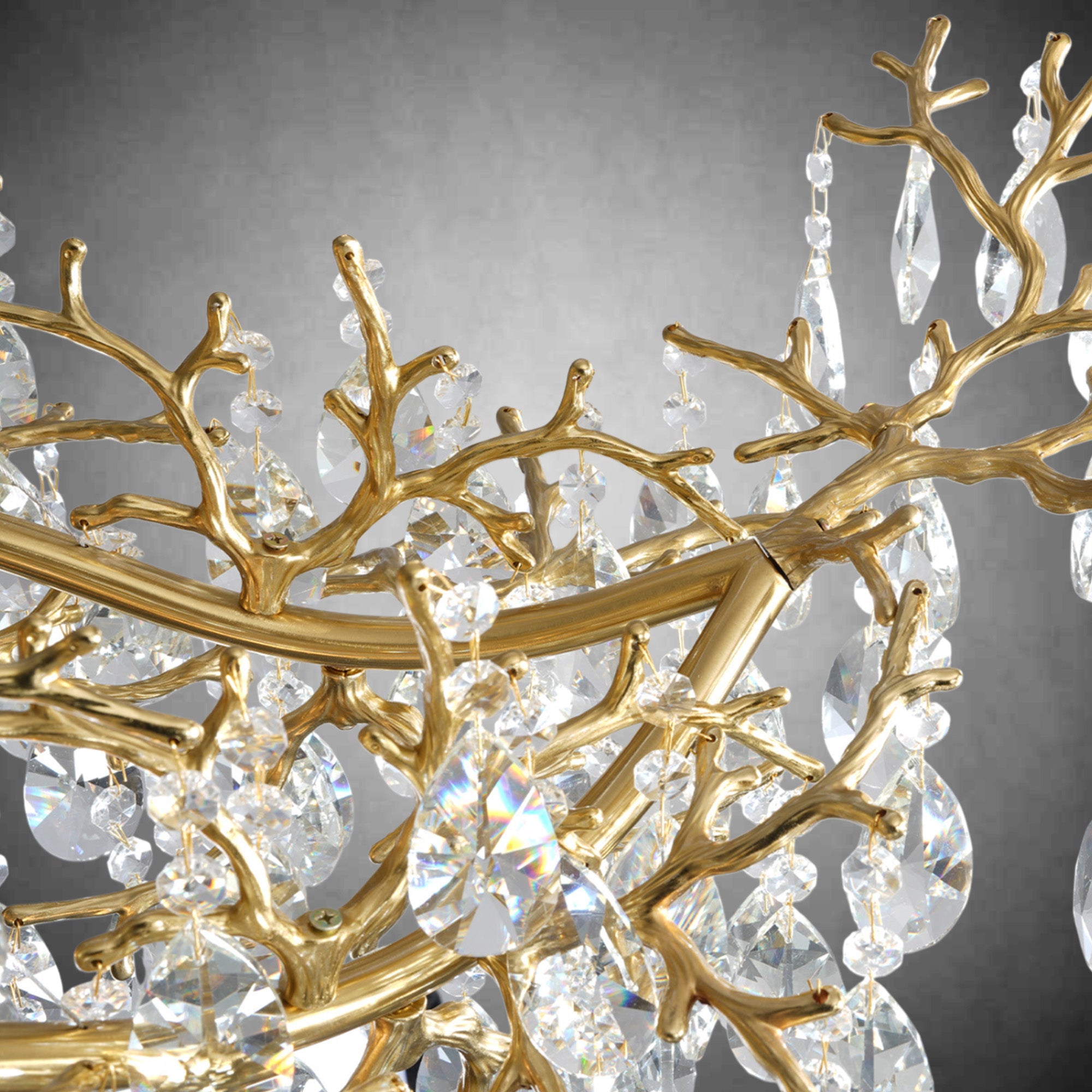 Modern Tree Crystal Chandelier