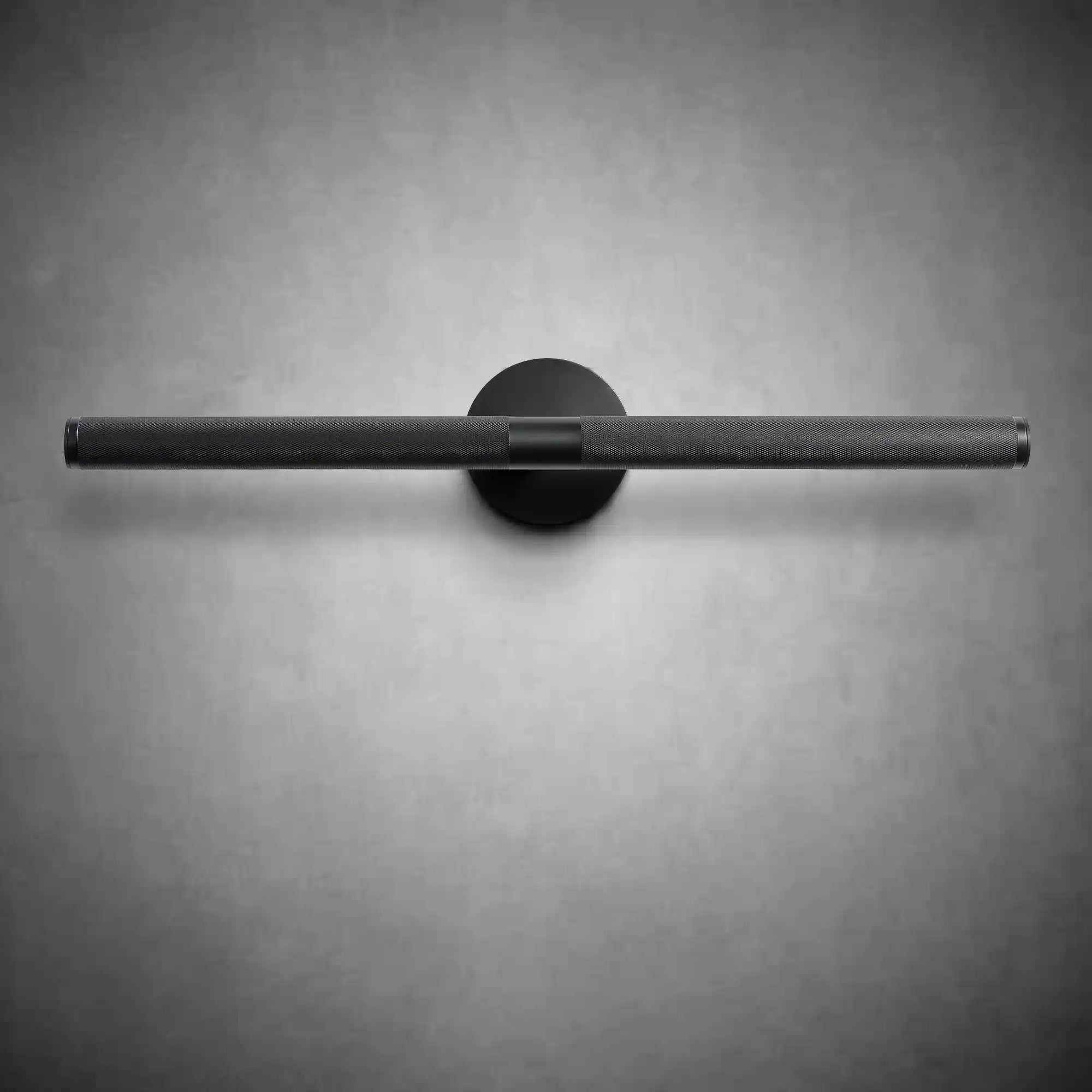 Black Copper Bathroom Wall Sconce Light with 360° Rotatable Shade