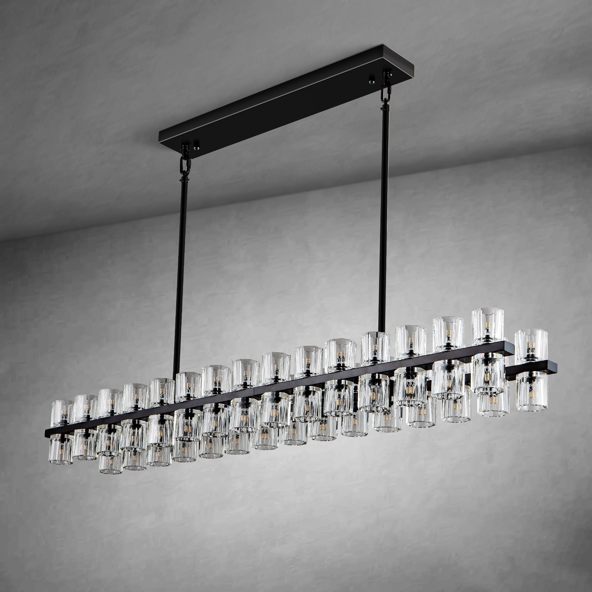 Modern Round Chandelier,K9 Crystal Chandeliers for Dining Room