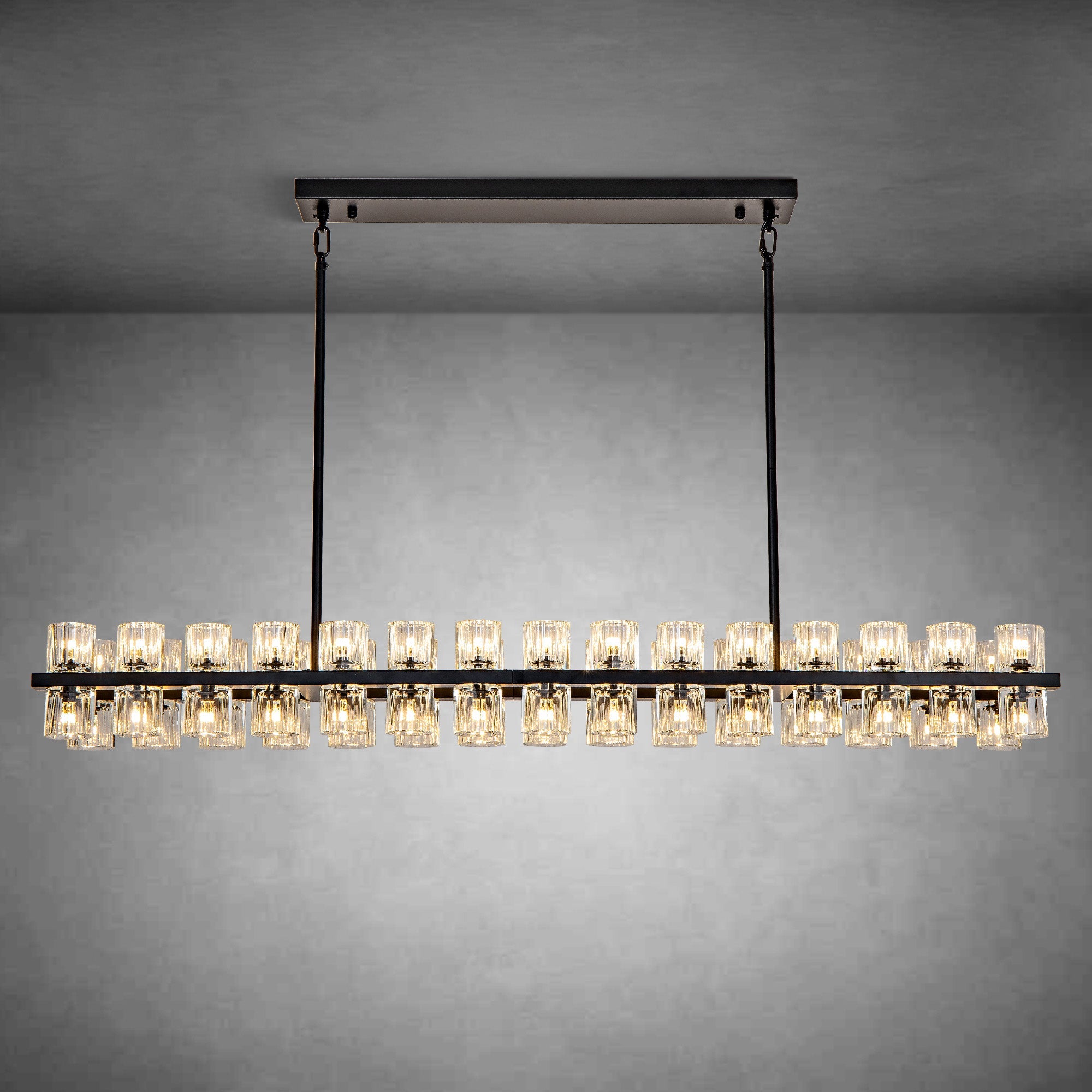 Modern Round Chandelier,K9 Crystal Chandeliers for Dining Room