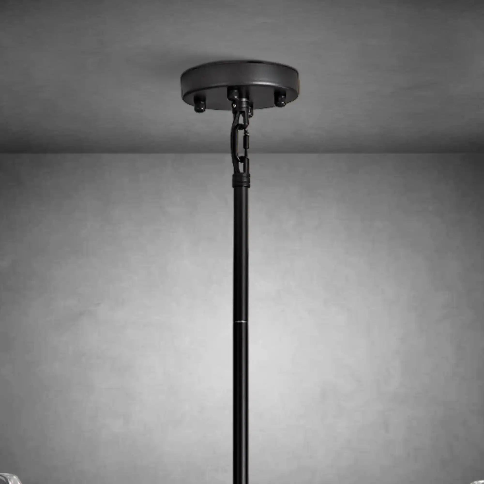 Gold 4-Light Farmhouse Chandelier with Crystal Shades for Dining Room