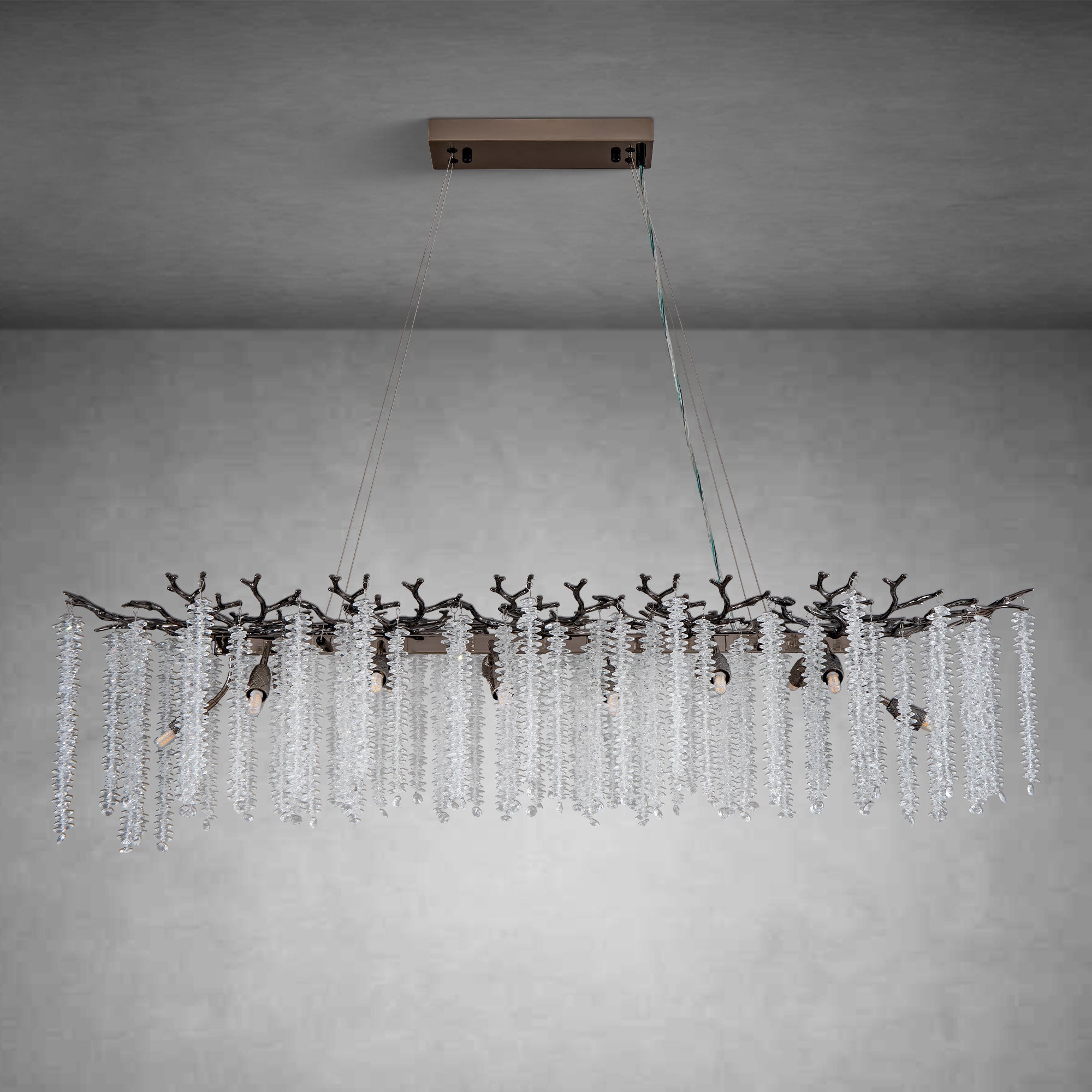 Modern 47.2" Rectangular Chandeliers