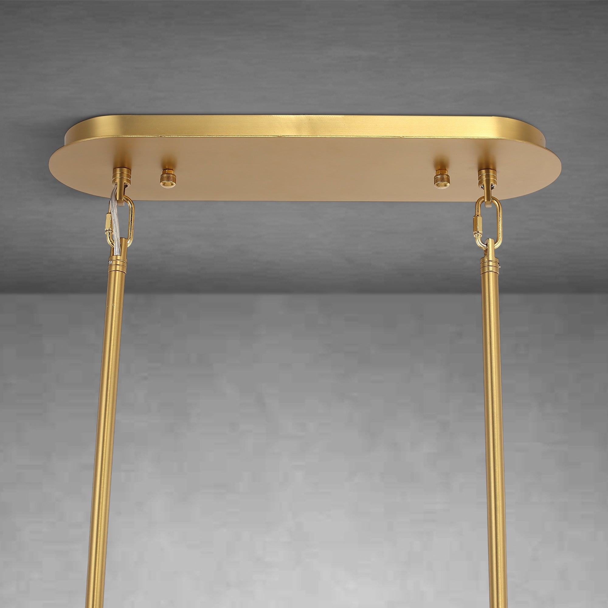 Plsintly Modern Crystal Chandelier, 54"