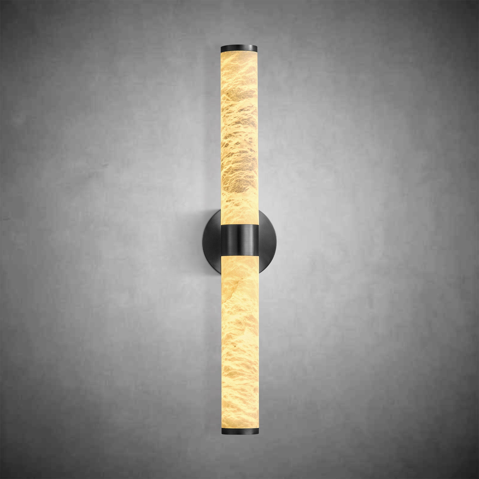 Alabaster Wall Sconces, 24"