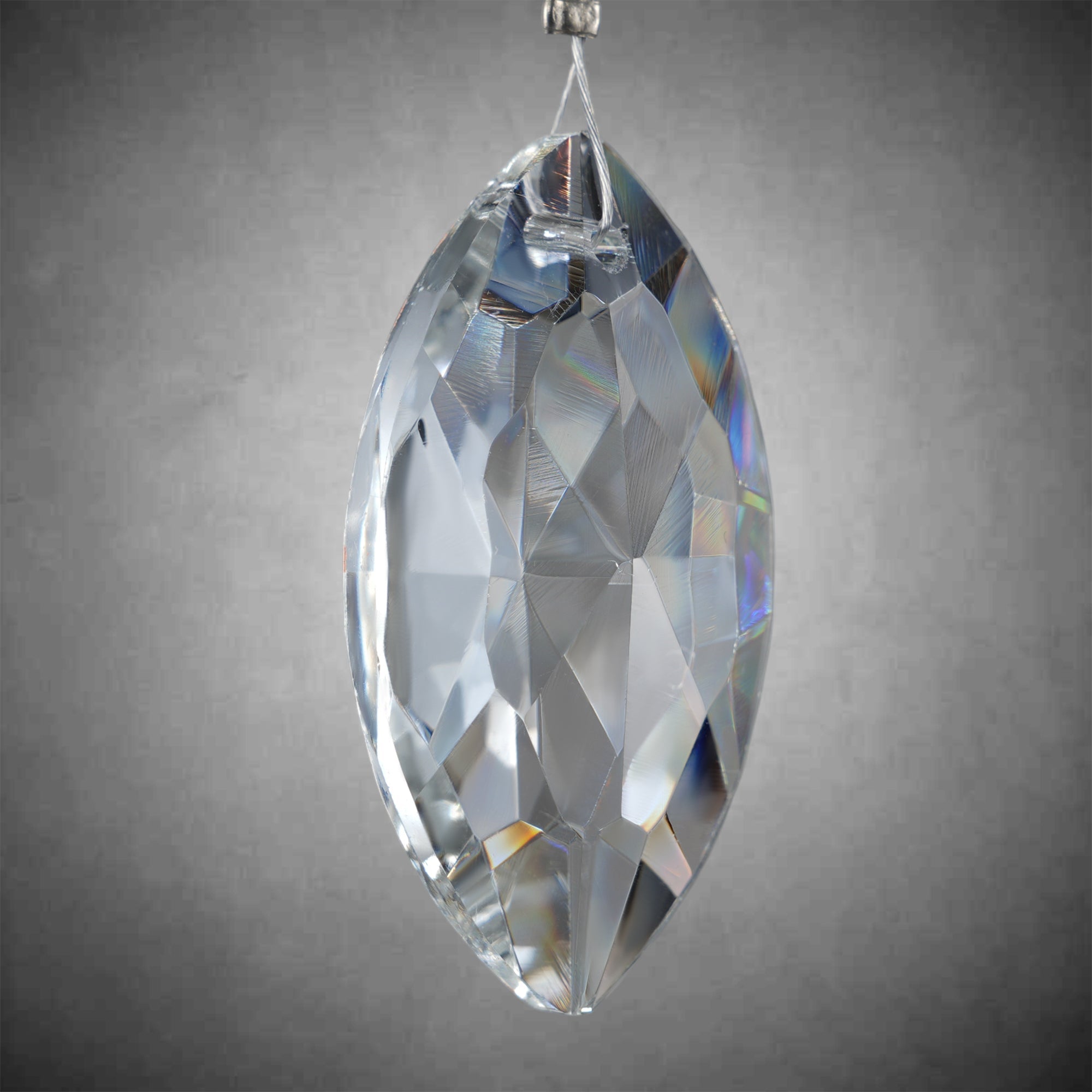 Tree branch-shaped black crystal chandelier