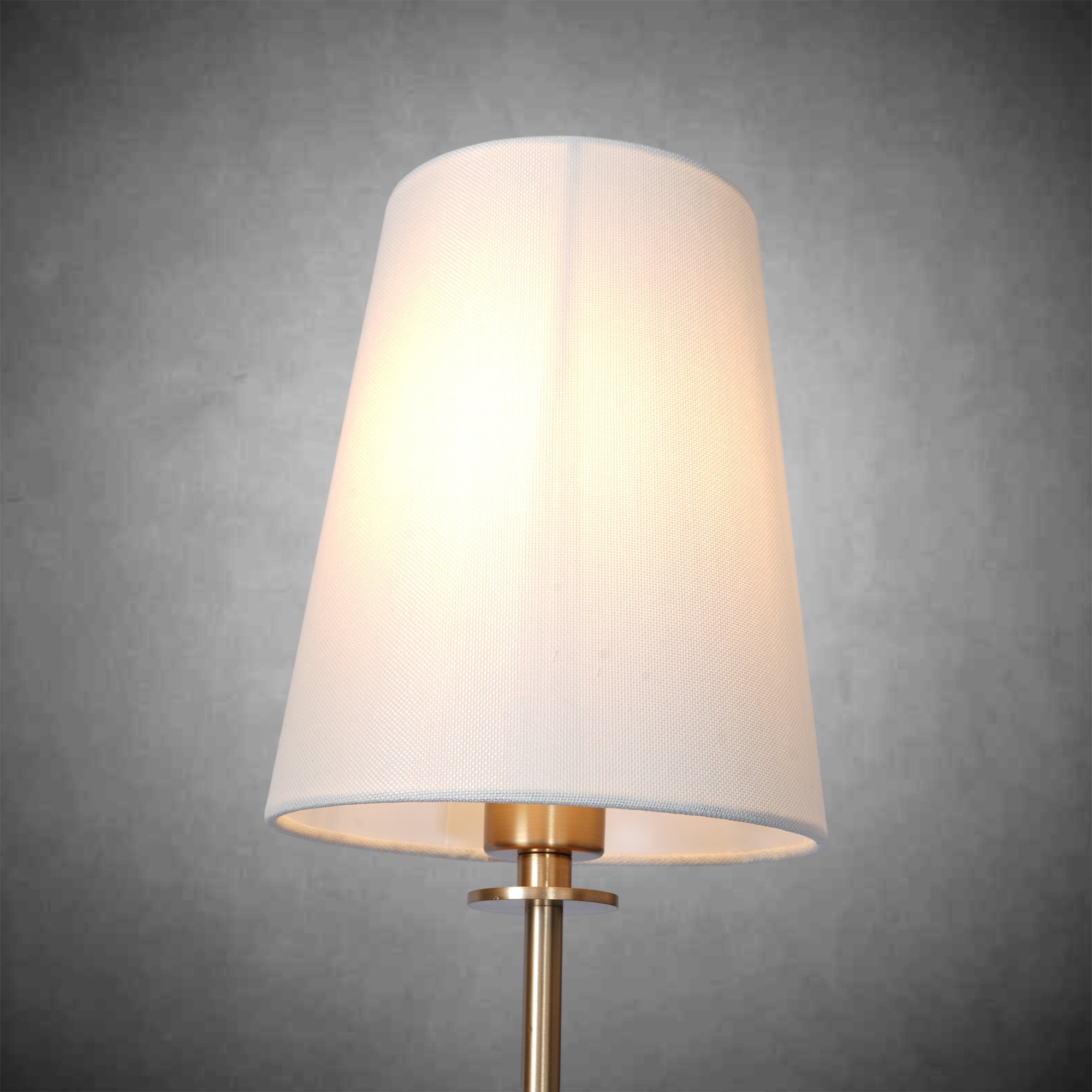 White Fabric Pendant Lamp