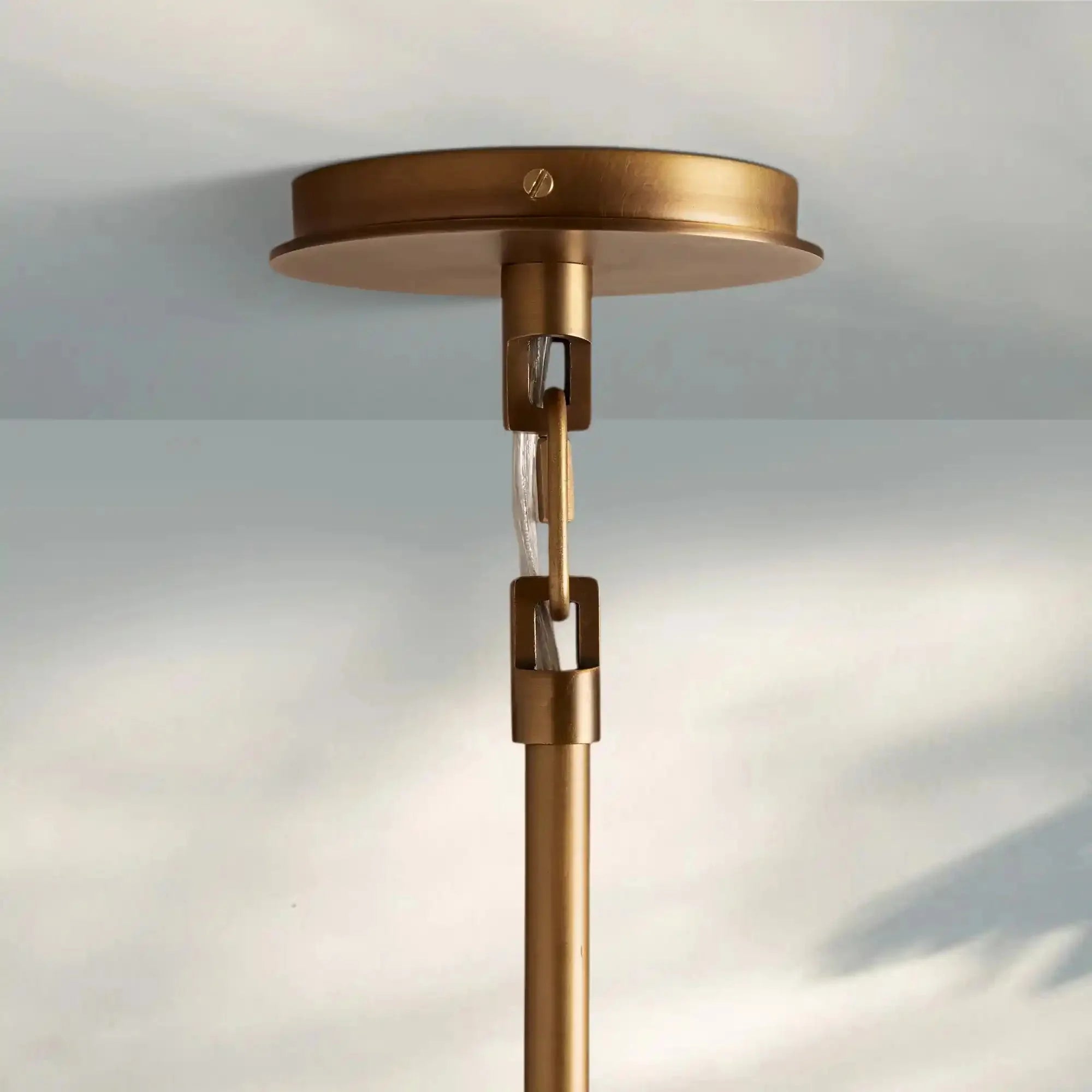 Adria 2-Light Chandelier in bronze by Blush Lighting