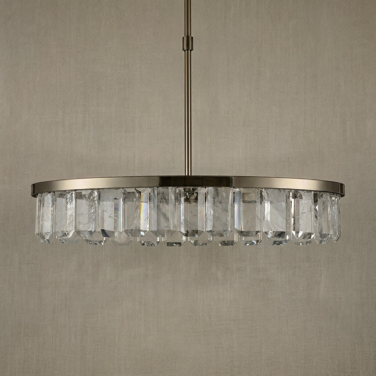 Selene Linear Crystal Chandelier