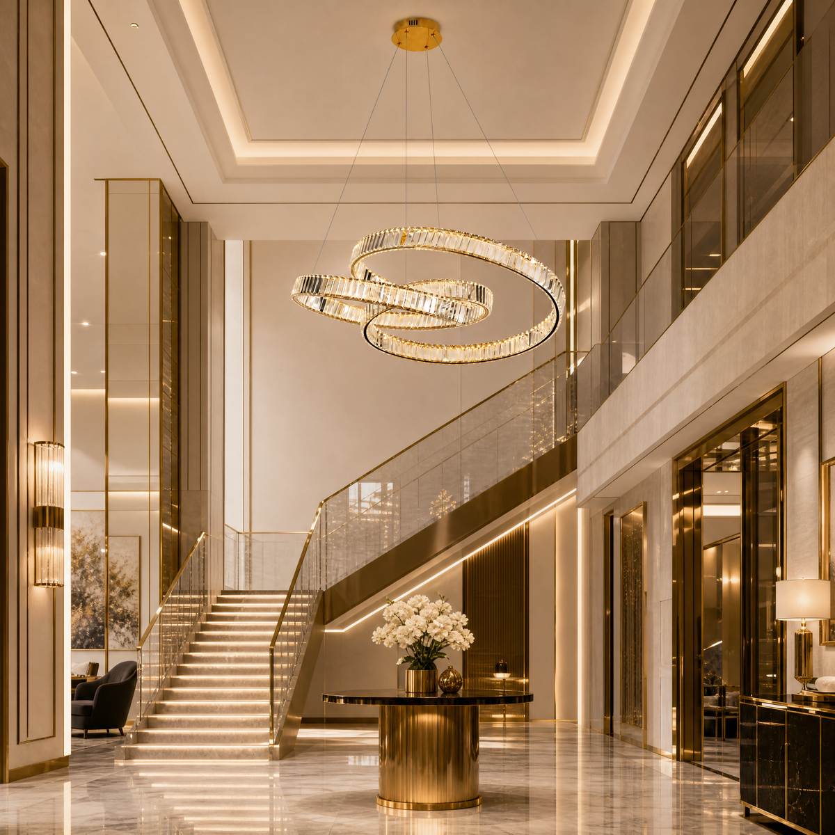 Aletta Slim Chandelier