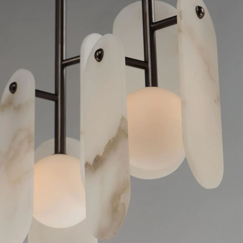 Alyssa Alabaster Studio 5-Light Pendant Chandelier