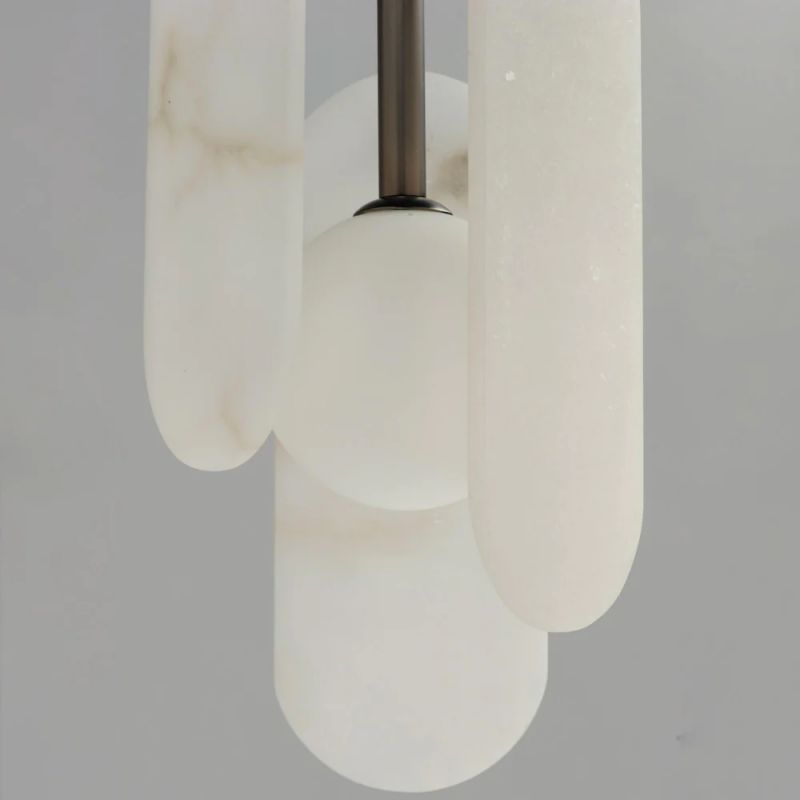 Alyssa Alabaster Studio 5-Light Pendant Chandelier