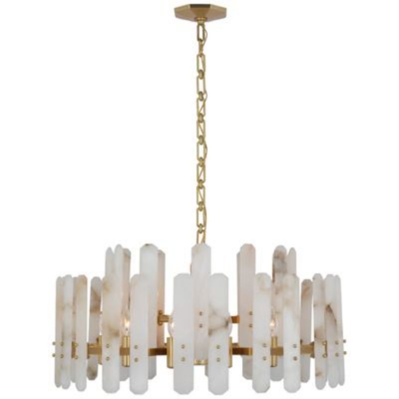 Raffi Boton Large Dining Table Chandelier With Alabaster