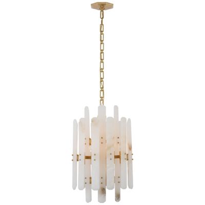 Raffi Boton Modern Small Kitchen Island Chandelier With Alabaster