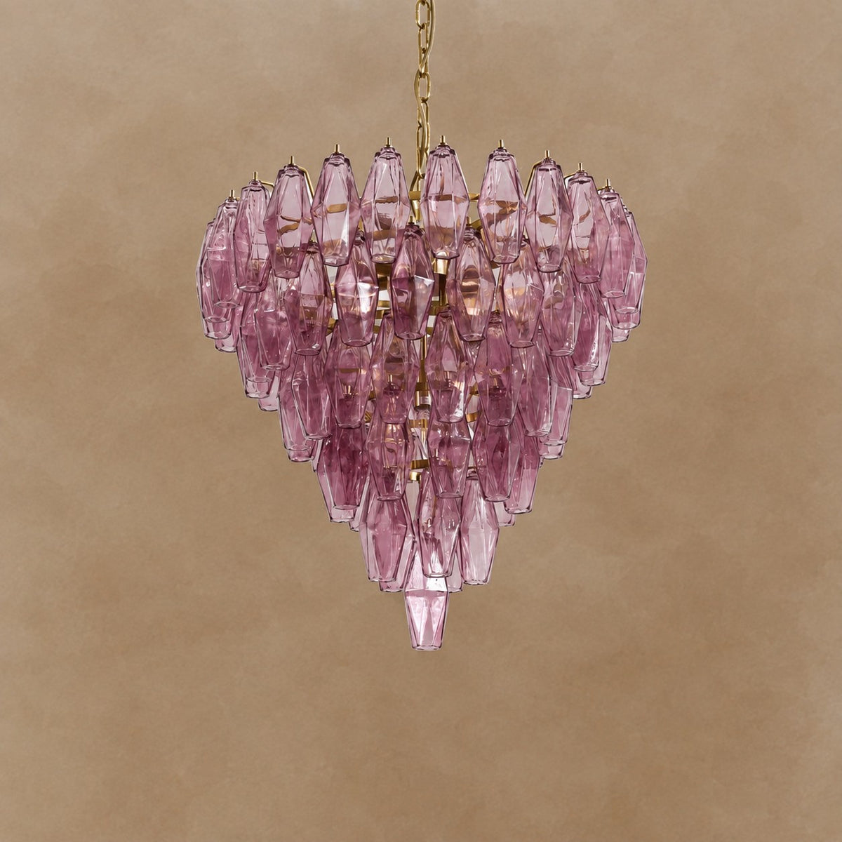 Asti Glass Chandelier 31.9"