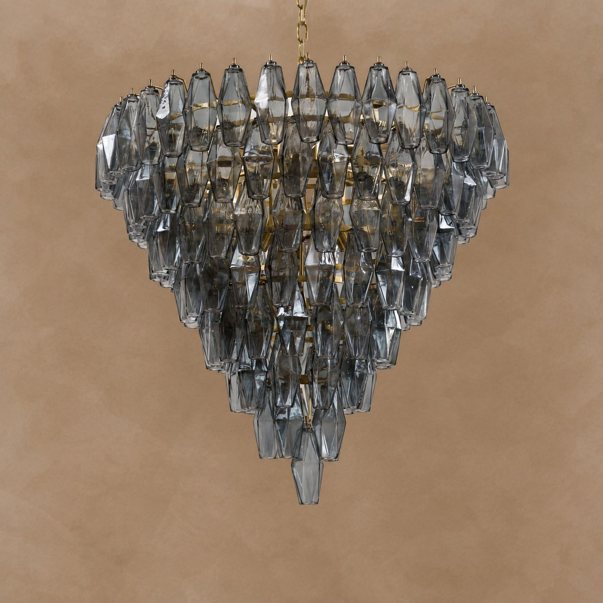 Asti Glass Chandelier 31.9"