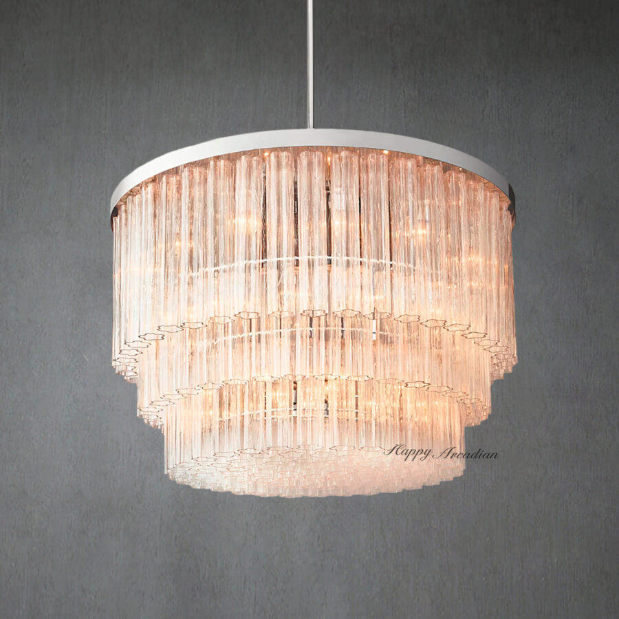 Ancelotti Round Tiered Chandelier 36''48"