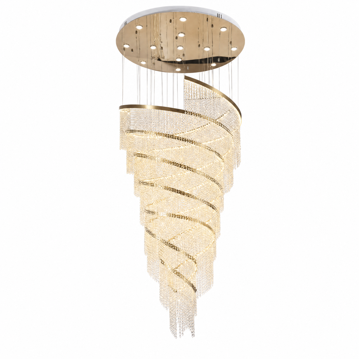 Bacca Crystal Chandelier — product photo