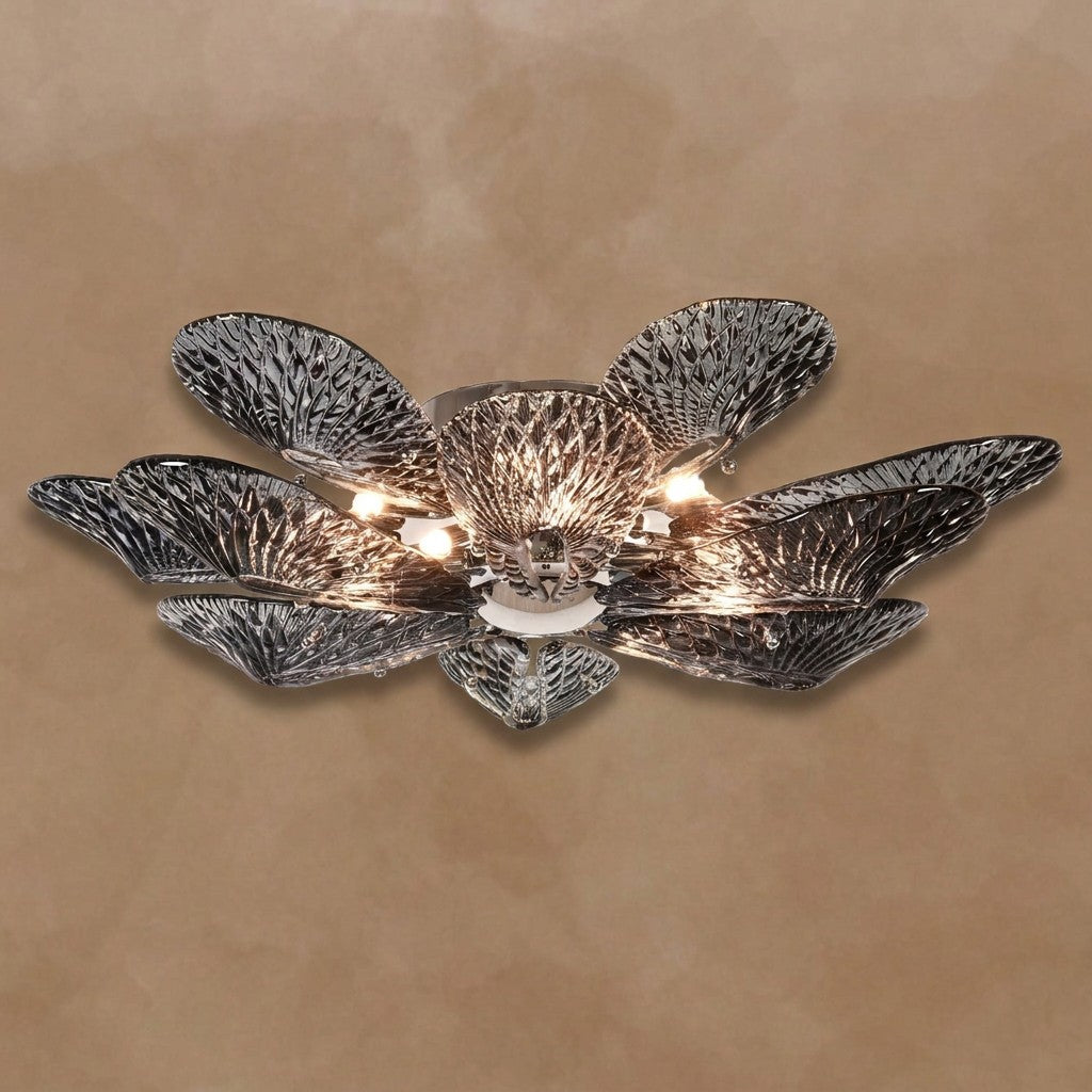Bella Murano Glass Flower Chandelier