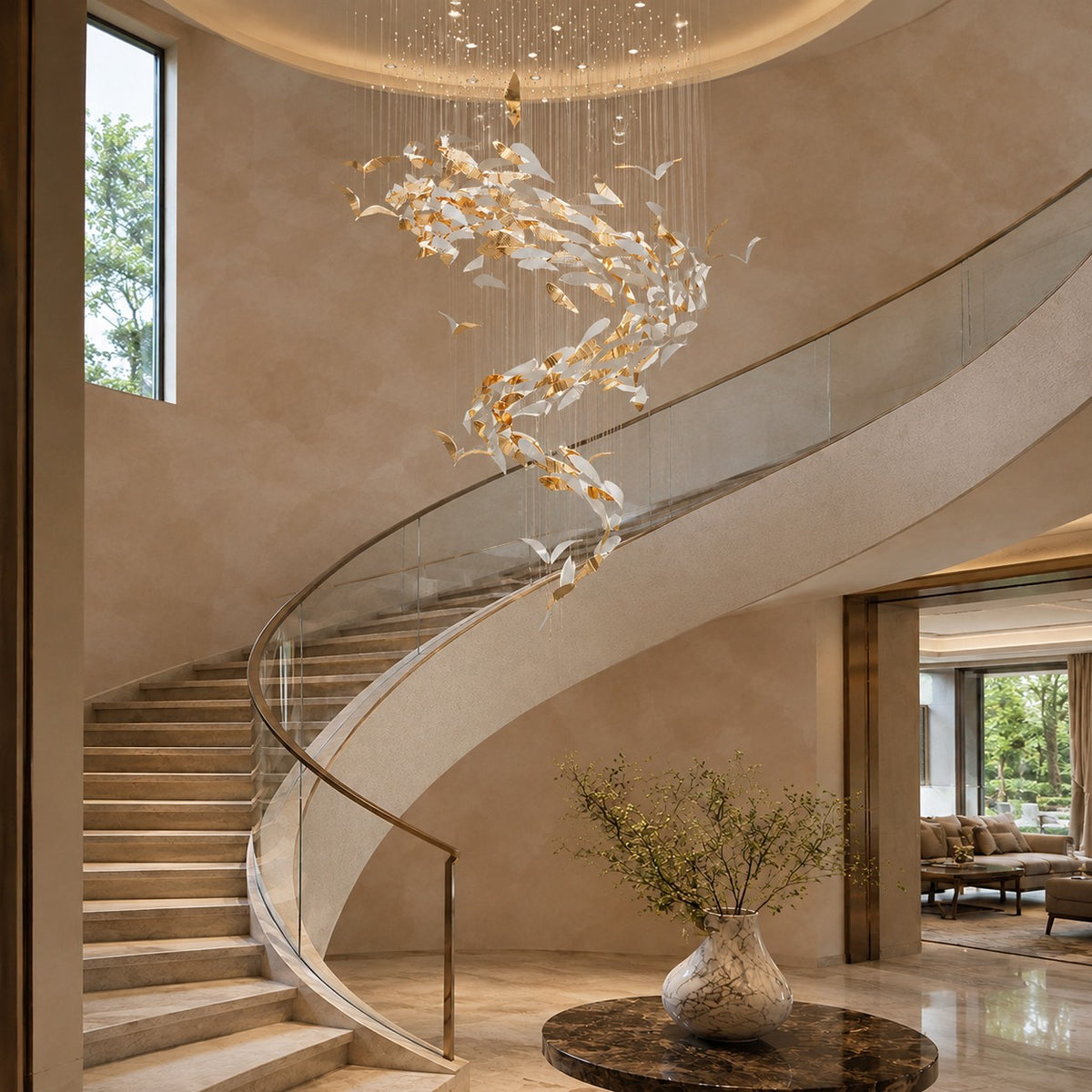 Bennett Chandelier 23.6" 39.4"