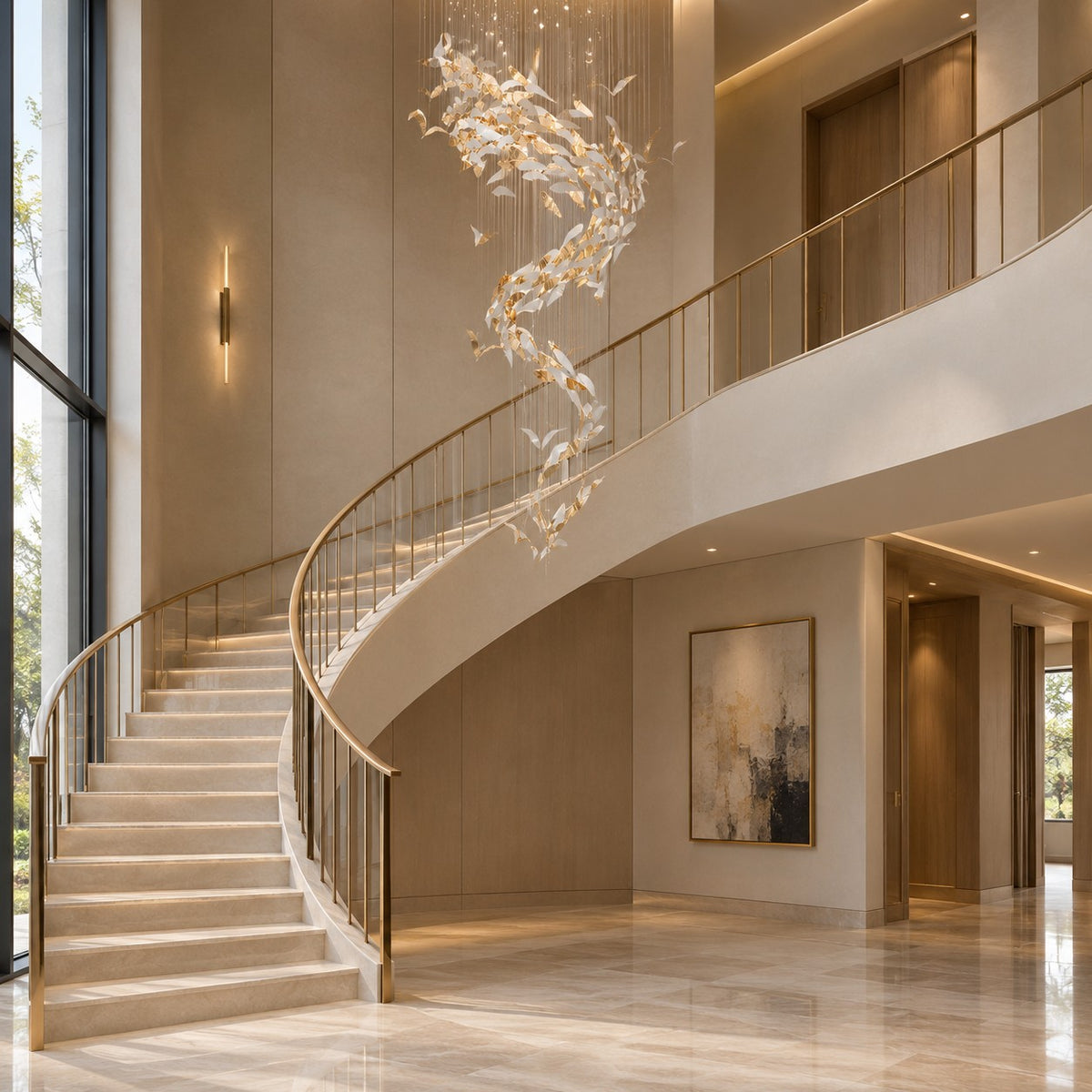 Bennett Chandelier 23.6" 39.4"
