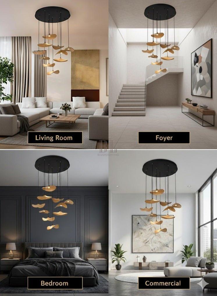 Bidi Multi Light Pendant Chandelier