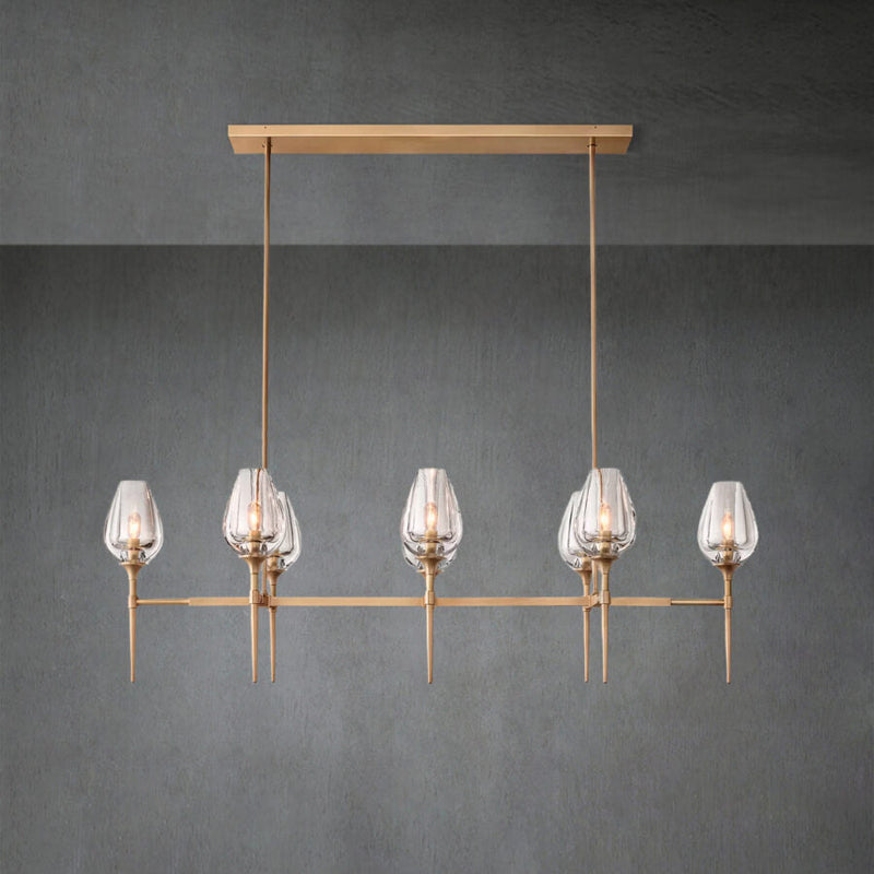 Harper Tulpe Series Round Chanelier Lighting