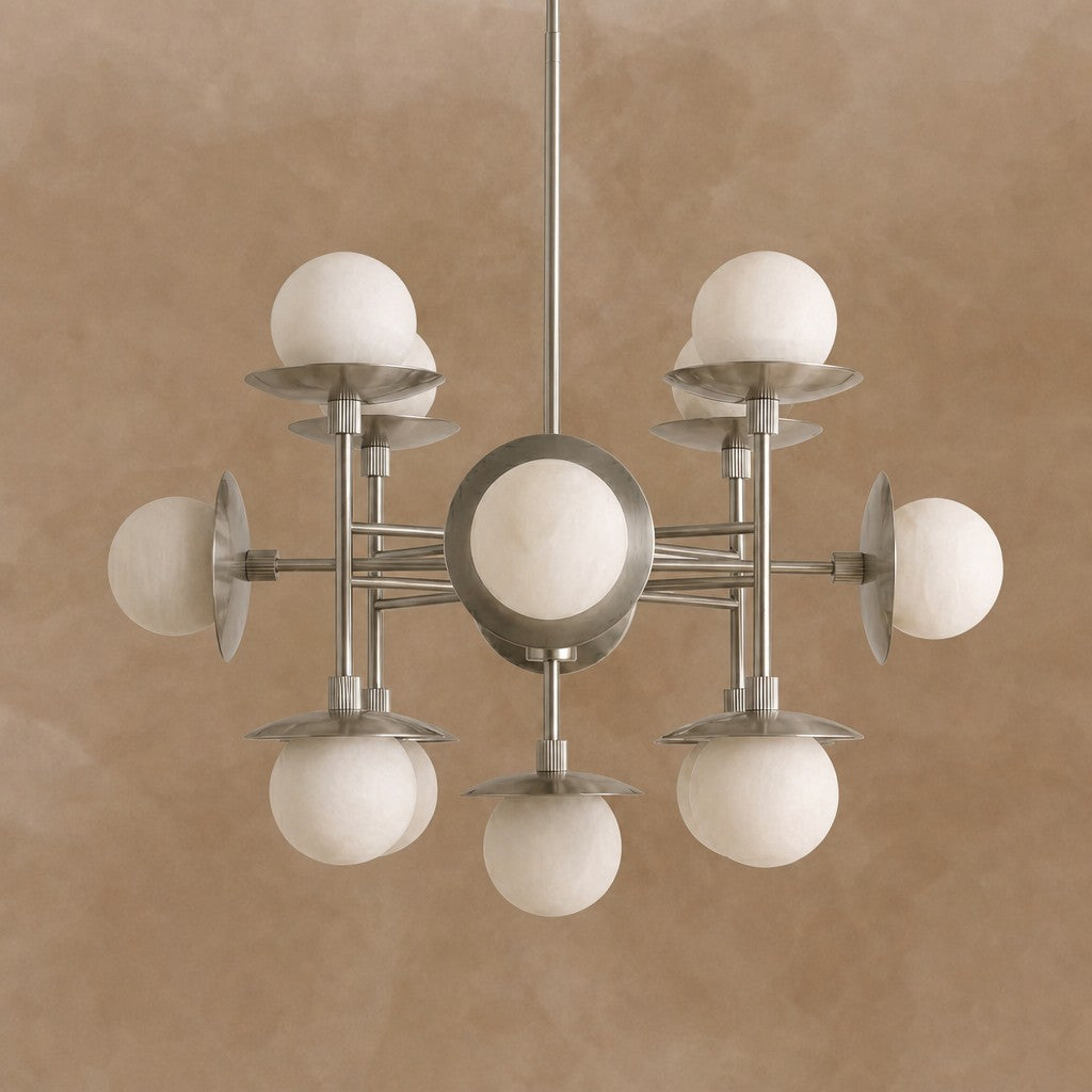 Cara Alabaster Chandelier 23.6"