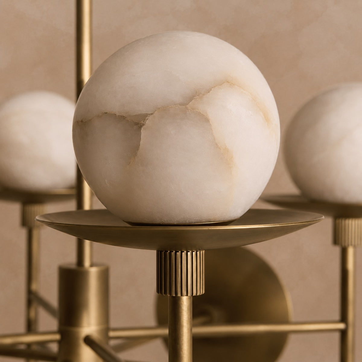 Cara Alabaster Chandelier 23.6"