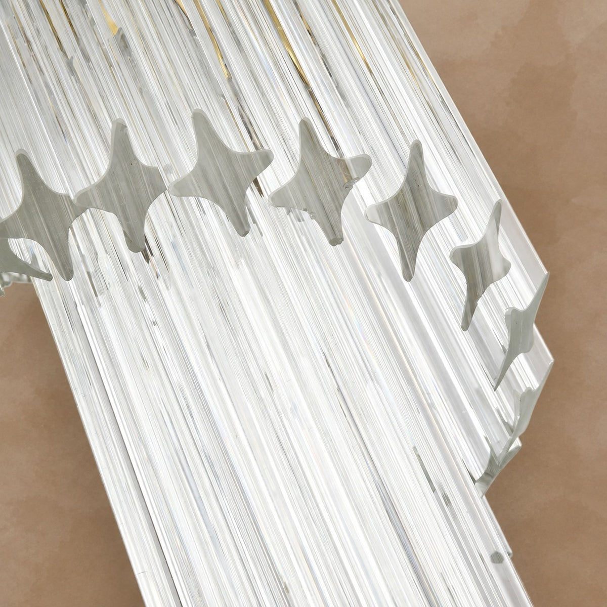 Cascada Spiral Clear Chandelier 15.7"-23.6"