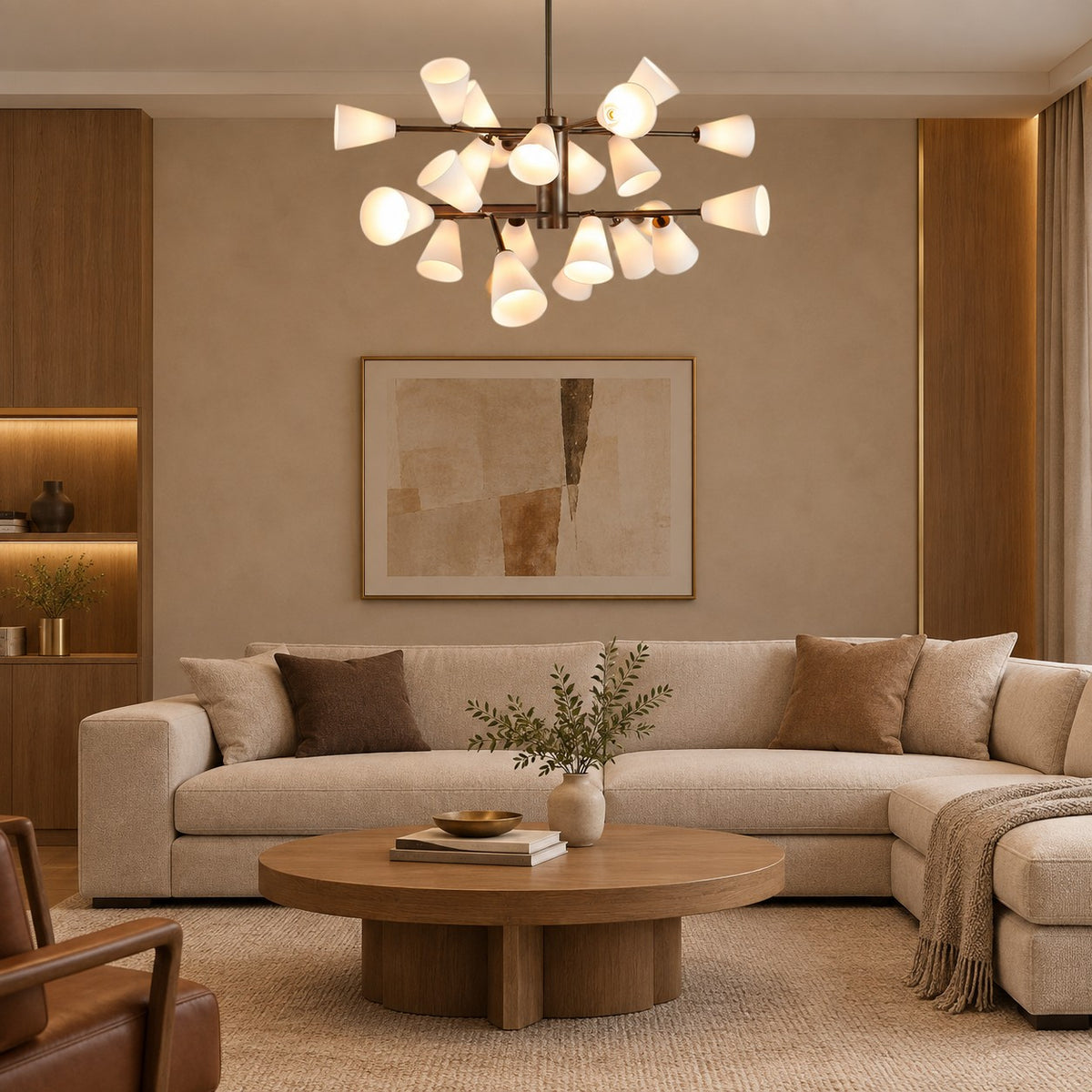 Cassius Chandelier 45.2"