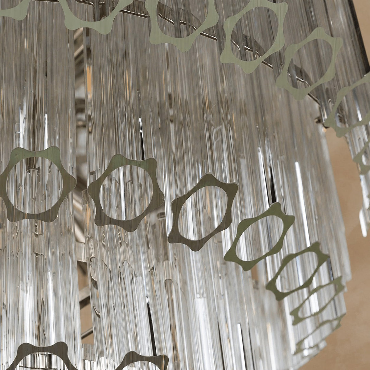 Clear Grande Palermo Chandelier 31.5"
