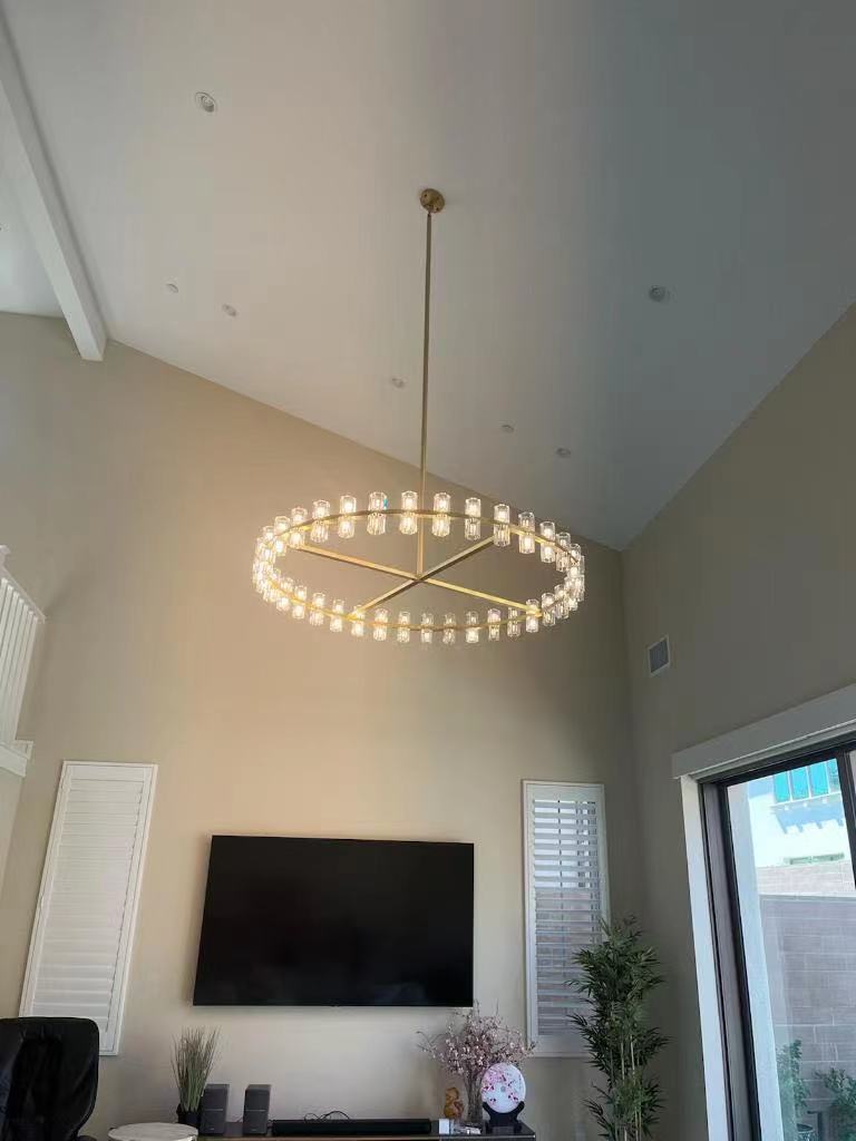 HA Harrison Round Chandelier 36" for Living room