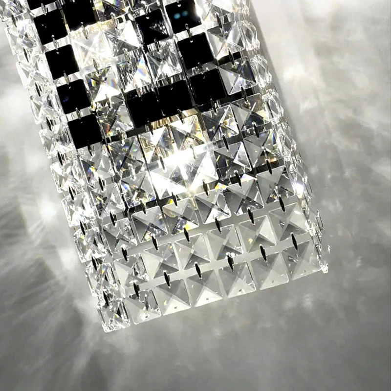Modern Crystal Wall Sconce, Wall Light For Bedroom